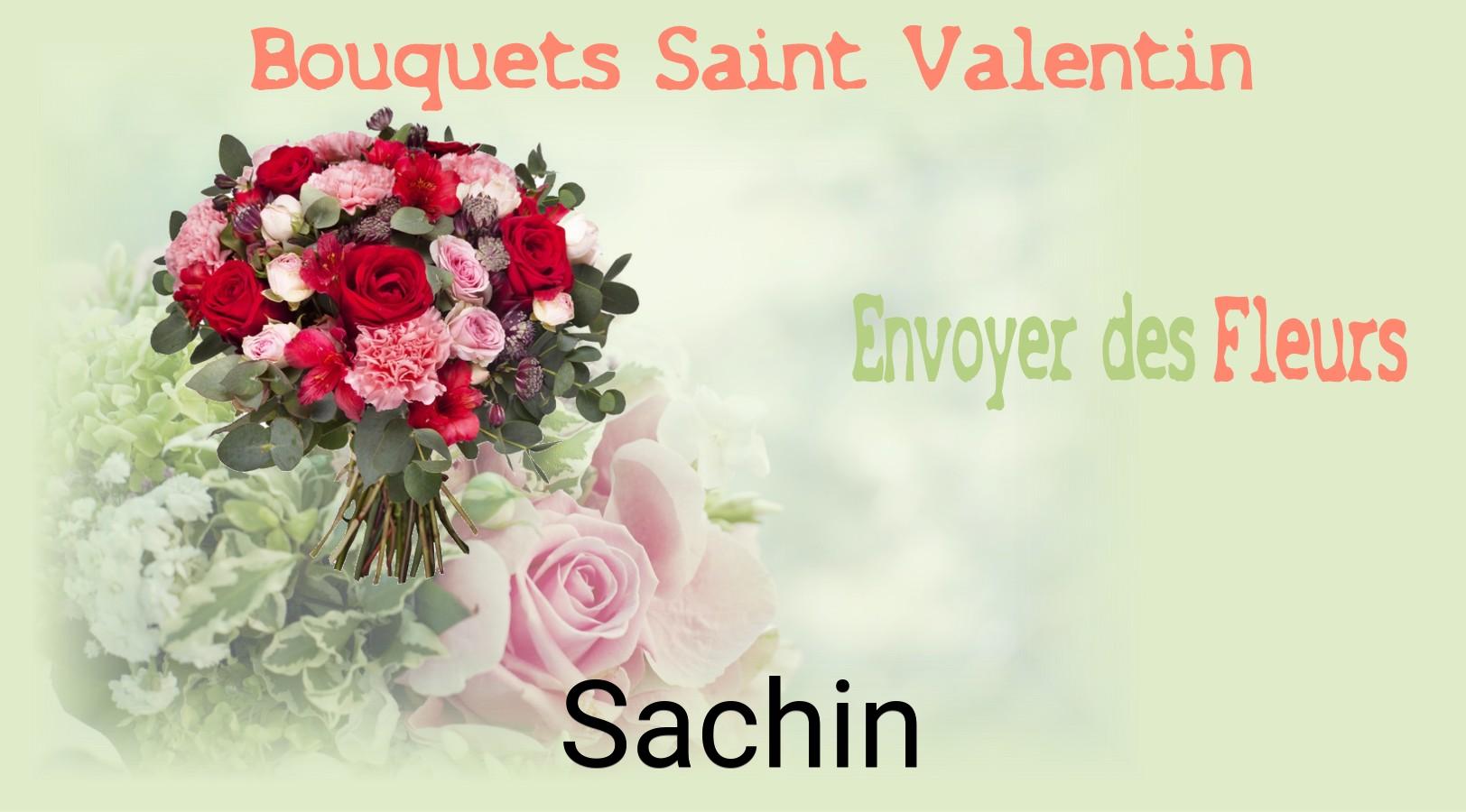 Roses de Saint-Valentin livrées à Sachin